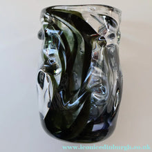 Load image into Gallery viewer, 1960s Whitefriars Glass. Chunky ’Knobbly’ Vase by William Wilson &amp; Harry Dyer - British Glass
