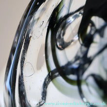 Load image into Gallery viewer, 1960s Whitefriars Glass. Chunky ’Knobbly’ Vase by William Wilson &amp; Harry Dyer - British Glass
