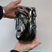Load image into Gallery viewer, 1960s Whitefriars Glass. Chunky ’Knobbly’ Vase by William Wilson &amp; Harry Dyer - British Glass
