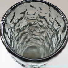 Load image into Gallery viewer, Genuine 1960s WHITEFRIARS Pewter Cylinder "Bark" vase by Geoffrey Baxter; 7 1/2 inches
