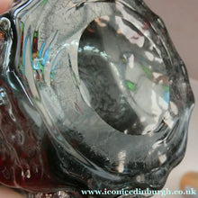 Load image into Gallery viewer, Genuine 1960s WHITEFRIARS Pewter Cylinder "Bark" vase by Geoffrey Baxter; 7 1/2 inches
