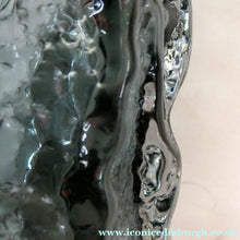 Load image into Gallery viewer, Genuine 1960s WHITEFRIARS Pewter Cylinder "Bark" vase by Geoffrey Baxter; 7 1/2 inches

