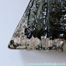 Load image into Gallery viewer, 1960s WHITEFRIARS "PYRAMID" vase by Geoffrey Baxter; 7 inches in height
