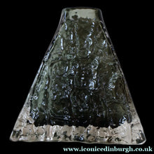 Load image into Gallery viewer, 1960s WHITEFRIARS "PYRAMID" vase by Geoffrey Baxter; 7 inches in height
