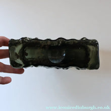 Load image into Gallery viewer, 1960s WHITEFRIARS "PYRAMID" vase by Geoffrey Baxter; 7 inches in height
