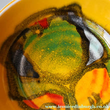 Load image into Gallery viewer, 1960s Yellow POOLE Delphis Shallow Dish or Bowl. Fantastic Abstract Design 
