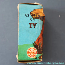 Load image into Gallery viewer, 1961 Vintage Miniature Toy Figurine by Marx. TV Tinykins in Box: The  Flint stones; DINO the Dinosaur
