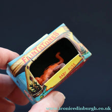Load image into Gallery viewer, 1961 Vintage Miniature Toy Figurine by Marx. TV Tinykins in Box: The  Flint stones; BABY PUSS
