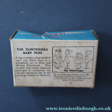 Load image into Gallery viewer, 1961 Vintage Miniature Toy Figurine by Marx. TV Tinykins in Box: The  Flint stones; BABY PUSS
