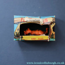 Load image into Gallery viewer, 1961 Vintage Miniature Toy Figurine by Marx. TV Tinykins in Box: The  Flint stones; BABY PUSS
