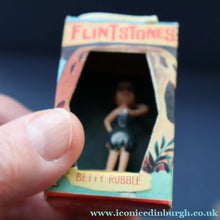 Load image into Gallery viewer, 1961 Vintage Miniature Toy Figurine by Marx. TV Tinykins in Box: The Flintstones; BETTY RUBBLE

