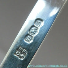 Load image into Gallery viewer, Vintage Lindisfarne CELTIC Design SOLID SILVER Cake Slice by Cooper Brothers &amp; Sons Ltd. Hallmarked 1968
