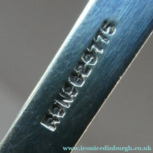 Load image into Gallery viewer, Vintage Lindisfarne CELTIC Design SOLID SILVER Cake Slice by Cooper Brothers &amp; Sons Ltd. Hallmarked 1968
