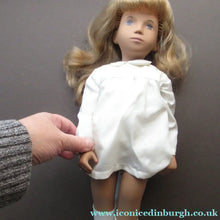 Load image into Gallery viewer, Vintage Sasha Doll Auburn Honey Blonder Hair Original Silk Dress. No. 101 Trendon 

