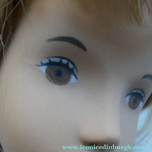 Load image into Gallery viewer, Vintage Sasha Doll Auburn Honey Blonder Hair Original Silk Dress. No. 101 Trendon 
