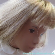 Load image into Gallery viewer, Vintage Sasha Doll Auburn Honey Blonder Hair Original Silk Dress. No. 101 Trendon 
