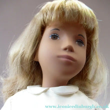 Load image into Gallery viewer, Vintage Sasha Doll Auburn Honey Blonder Hair Original Silk Dress. No. 101 Trendon 
