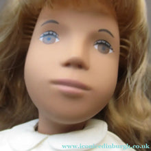 Load image into Gallery viewer, 1970s Sasha Doll Auburn Honey Blonder Hair Original Silk Dress. No. 101 Trendon Vintage Sasha Doll Auburn Honey Blonder Hair Original Silk Dress. No. 101 Trendon 
