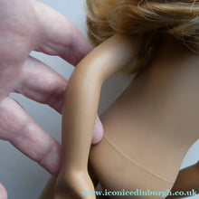 Load image into Gallery viewer, Vintage Sasha Doll Auburn Honey Blonder Hair Original Silk Dress. No. 101 Trendon 
