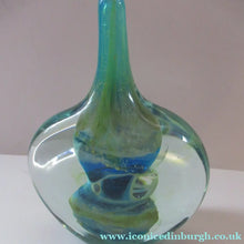 Load image into Gallery viewer, 1970s  Medina Lollipop Vase. 7 inches. Signed
