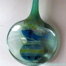 Load image into Gallery viewer, 1970s  Medina Lollipop Vase. 7 inches. Signed
