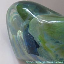 Load image into Gallery viewer, 1970s  Medina Lollipop Vase. 7 inches. Signed
