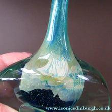 Load image into Gallery viewer, 1970s  Medina Lollipop Vase. 7 inches. Signed
