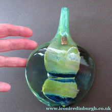 Load image into Gallery viewer, Vintage 1970s Mdina Lollipop Vase Sculpture
