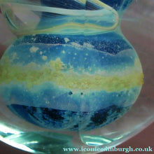 Load image into Gallery viewer, 1970s  Medina Lollipop Vase. 7 inches. Signed
