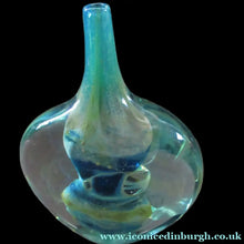 Load image into Gallery viewer, 1970s  Medina Lollipop Vase. 7 inches. Signed
