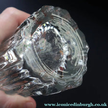 Load image into Gallery viewer, 1970s Avena Clear Glass Vase for Iitala. Designed by Tapio Wirkkala. 9 1/2 inches - Scandinavian Glass
