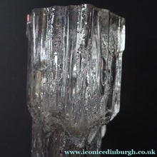Load image into Gallery viewer, 1970s Avena Clear Glass Vase for Iitala. Designed by Tapio Wirkkala. 9 1/2 inches - Scandinavian Glass
