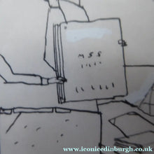 Load image into Gallery viewer, 1970s Cartoon Drawing for Sale by Barry Fantoni for the Listener Magazine
