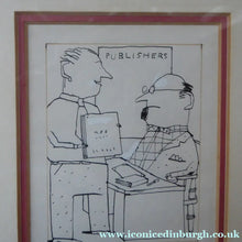 Load image into Gallery viewer, 1970s Cartoon Drawing for Sale by Barry Fantoni for the Listener Magazine
