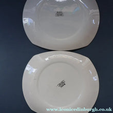 Load image into Gallery viewer, 1970s Beefeater Plate by English Ironstone with image of a Psychedelic Highland Cow
