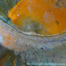Load image into Gallery viewer, BRITISH ART GLASS. Vintage 1970s Isle of Wight Paperweight. Flame Mark Ponti
