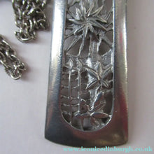 Load image into Gallery viewer, Vintage 1970s Scottish Pewter Ceard Necklace Inverewe
