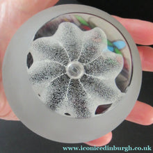 Load image into Gallery viewer, Caithness Paperweight by Colin Terris 1979 Ice Blossom
