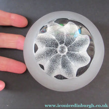Load image into Gallery viewer, Caithness Paperweight by Colin Terris 1979 Ice Blossom
