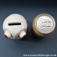 Load image into Gallery viewer, Vintage 1970s CARLTON WARE Ceramic Bank or Money Box. Bug-Eyed Owl
