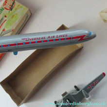 Load image into Gallery viewer, 1970s Chinese Export Friction Toy. MF 104 Overseas Air Lines
