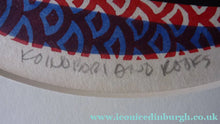 Load image into Gallery viewer, Clifton Karhu Koinobori Carp Flying Kites 1970s Colour Woodcut Signed
