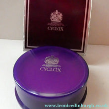 Load image into Gallery viewer, Vintage 1970s CYCLAX Loose Face Powder. Sealed Purple Box. CHAMPAGNE PEACH
