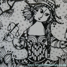 Load image into Gallery viewer,  DANISH Wall Plaque or Chopping Board. Designed by Bjorn Wiinblad for Rosenthal. Title EAST
