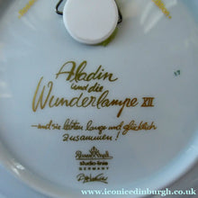 Load image into Gallery viewer, Vintage 1970s ROSENTHAL Decorative Wall Plate by Bjorn Wiinblad. Aladdin and his Lamp Series. No. 12 (XII)
