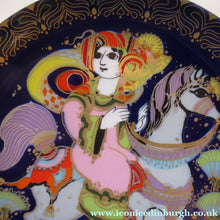 Load image into Gallery viewer, 1970s ROSENTHAL Decorative Wall Plate by Bjorn Wiinblad. Aladdin and his Lamp Series. No. 9 (IX)
