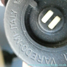 Load image into Gallery viewer, 1970s GUZZINI Era Pendant Hanging RISE and FALL Light Shade with Chrome Cap and Handle
