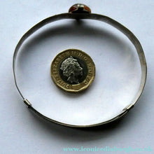 Load image into Gallery viewer, Vintage 1970s Hallmarked Silver Bracelet / Bangle with Greek Key Patter. Expanding Fitting
