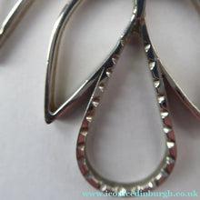 Load image into Gallery viewer, Large 1970s Silver Leaf Shape Pendant IPM
