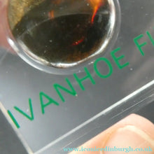 Load image into Gallery viewer, 1970s Scottish Rob Roy and Ivanhoe Oil Fields Paperweight Scottish Oil Hess
